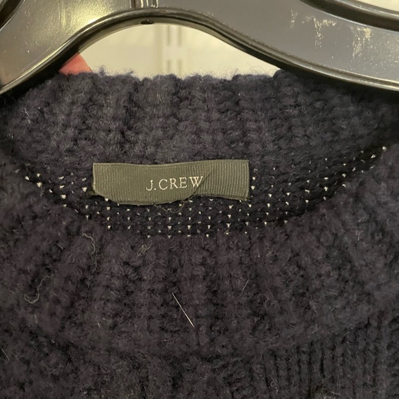 Navy JCrew sweater - Picture 3 of 5